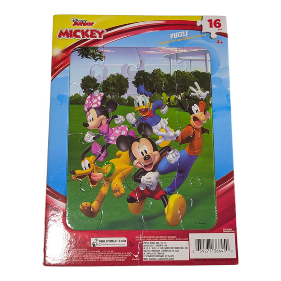 Puzzles For Kids 4PKDisney Minnie Mouse Paw Patrol Vampirina Mickey&Friends Used - Picture 3 of 6